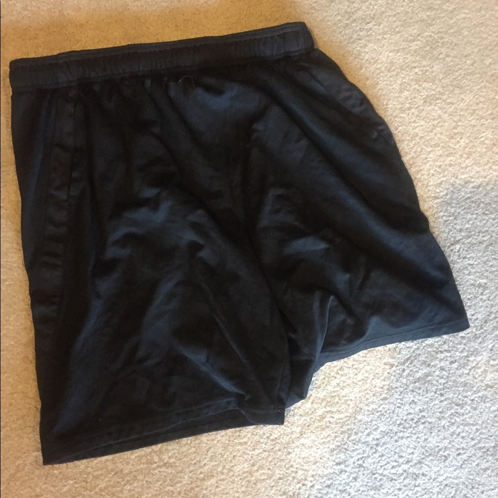 Men's Black Athletic Shorts